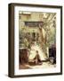 The Little Flower Girl-Filippo Carcano-Framed Giclee Print