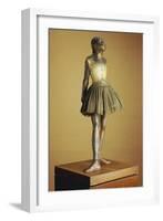 The Little Fourteen Year Old Dancer, Cast 1921-Edgar Degas-Framed Giclee Print