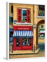 The Little French Book Store-Marilyn Dunlap-Framed Art Print