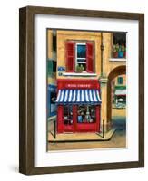 The Little French Book Store-Marilyn Dunlap-Framed Art Print