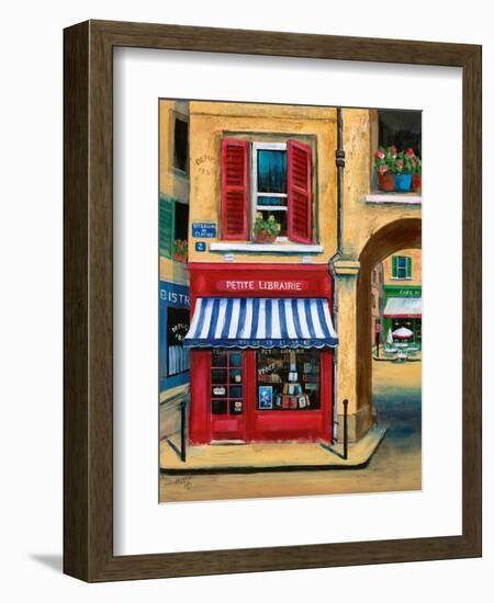 The Little French Book Store-Marilyn Dunlap-Framed Art Print