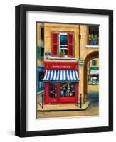 The Little French Book Store-Marilyn Dunlap-Framed Art Print