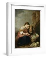 The Little Fruit-Seller, 1670-75-Bartolome Esteban Murillo-Framed Giclee Print