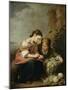 The Little Fruit-Seller, 1670-75-Bartolome Esteban Murillo-Mounted Giclee Print