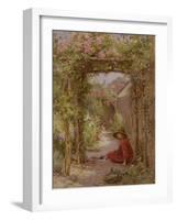 The Little Gardener-Joseph Harold Swanwick-Framed Giclee Print