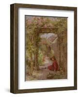 The Little Gardener-Joseph Harold Swanwick-Framed Giclee Print