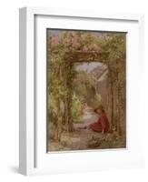 The Little Gardener-Joseph Harold Swanwick-Framed Giclee Print