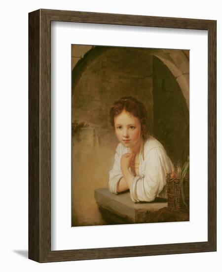 The Little Gardener-Jean Baptiste Santerre-Framed Giclee Print