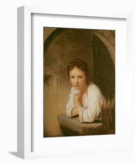 The Little Gardener-Jean Baptiste Santerre-Framed Giclee Print