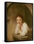 The Little Gardener-Jean Baptiste Santerre-Framed Stretched Canvas