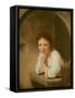 The Little Gardener-Jean Baptiste Santerre-Framed Stretched Canvas