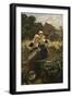 The Little Gardeners-Edmond Louyot-Framed Giclee Print