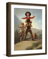 The Little Giants-Francisco de Goya-Framed Art Print