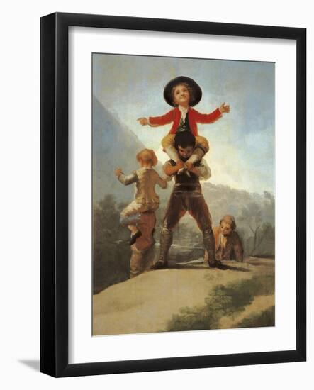 The Little Giants-Francisco de Goya-Framed Art Print