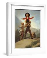The Little Giants-Francisco de Goya-Framed Art Print