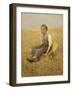 The Little Gleaner, 1884-Hugo Salmson-Framed Giclee Print