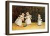 The little go-cart' by Kate Greenaway-Kate Greenaway-Framed Giclee Print