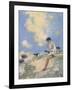 'The Little Goatherd'-Dudley Hardy-Framed Giclee Print