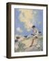 'The Little Goatherd'-Dudley Hardy-Framed Giclee Print