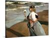 The Little Granddaughter, 1908-Joaqu?n Sorolla y Bastida-Stretched Canvas