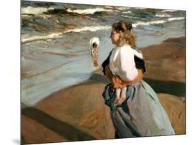 The Little Granddaughter, 1908-Joaqu?n Sorolla y Bastida-Mounted Giclee Print