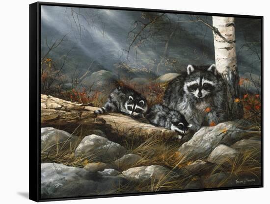 The Little Investigators-Trevor V. Swanson-Framed Stretched Canvas