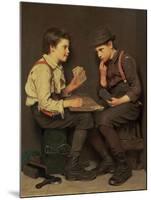 The Little Joker-John George Brown-Mounted Giclee Print