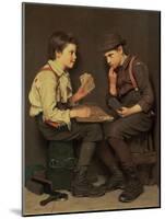 The Little Joker-John George Brown-Mounted Giclee Print