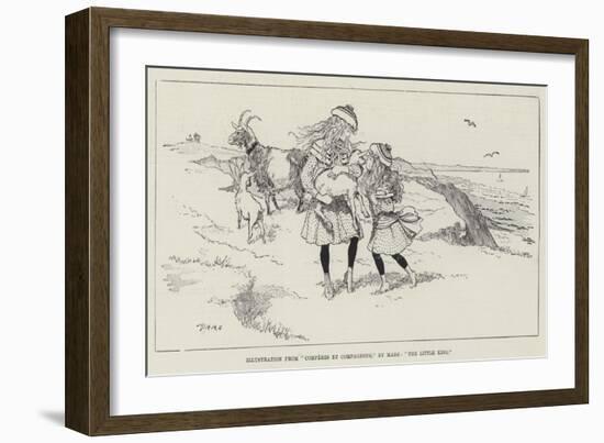 The Little Kiss-null-Framed Giclee Print