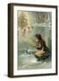 The Little Match Girl-English School-Framed Giclee Print