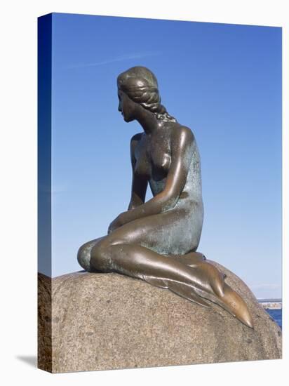 The Little Mermaid, Copenhagen, Denmark, Scandinavia-Hans Peter Merten-Stretched Canvas