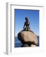 The Little Mermaid, Copenhagen, Denmark, Scandinavia-Hans Peter Merten-Framed Photographic Print