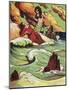 The Little Mermaid of Andersen-Unknown Artist-Mounted Giclee Print