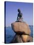 The Little Mermaid Statue in Copenhagen, Denmark, Scandinavia, Europe-Gavin Hellier-Stretched Canvas