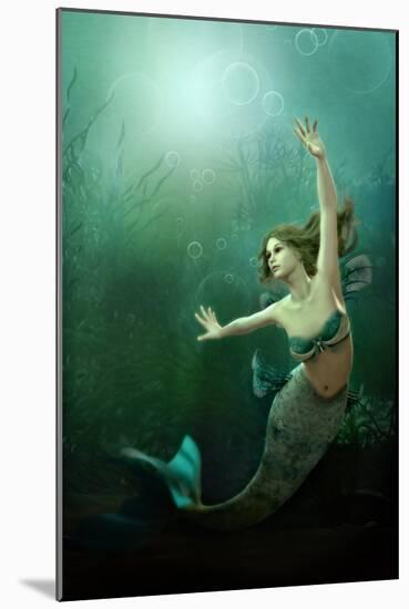 The Little Mermaid-Atelier Sommerland-Mounted Art Print