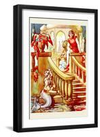 The Little Mermaid-EMW-Framed Art Print