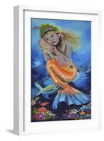 The Little Mermaid-Sue Clyne-Framed Giclee Print
