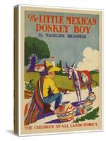 The Little Mexican Donkey Boy-null-Stretched Canvas