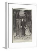 The Little Minister, the New Play at the Haymarket Theatre, Adapted from Mr J M Barrie's Novel-Robert Sauber-Framed Giclee Print