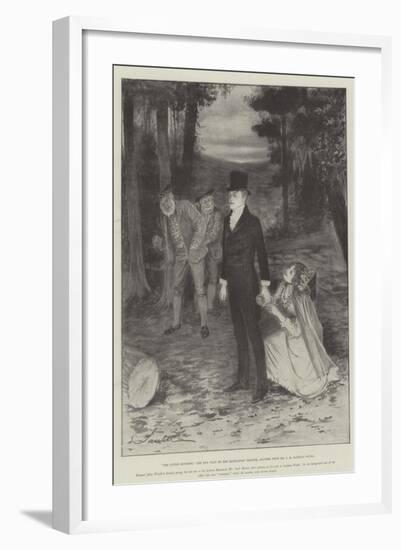 The Little Minister, the New Play at the Haymarket Theatre, Adapted from Mr J M Barrie's Novel-Robert Sauber-Framed Giclee Print