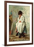 The Little Model-Alexander M. Rossi-Framed Giclee Print