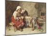 The Little Mother-John Henry Henshall-Mounted Giclee Print