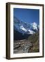 The little mountain village and monastery of Thame in the Khumbu Region, Nepal, Himalayas, Asia-Alex Treadway-Framed Photographic Print