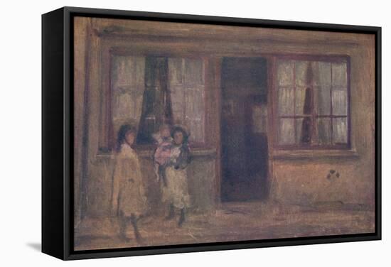 'The Little Nurse', c1881, (1904)-James Abbott McNeill Whistler-Framed Stretched Canvas