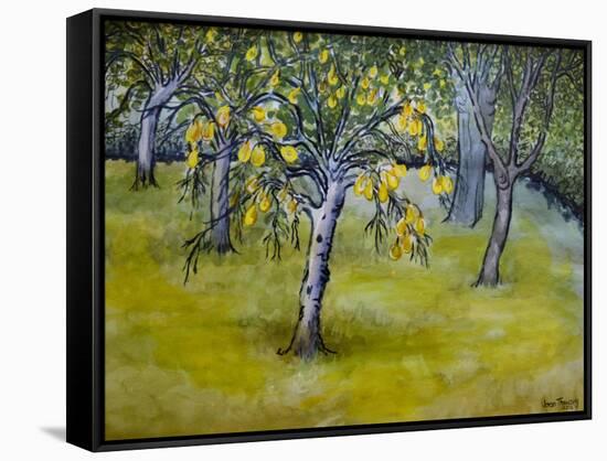 The Little Pear Tree, 2005-Joan Thewsey-Framed Stretched Canvas