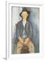 The Little Peasant-Amedeo Modigliani-Framed Giclee Print