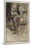 The Little Peasant-Arthur Rackham-Mounted Art Print