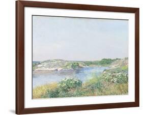 The Little Pond, Appledore, 1890-Childe Hassam-Framed Giclee Print