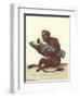 The Little Red Man Rocking His Son-null-Framed Giclee Print