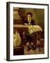 The Little Schoolboy, or the Poor Schoolboy-Antonio Mancini-Framed Giclee Print